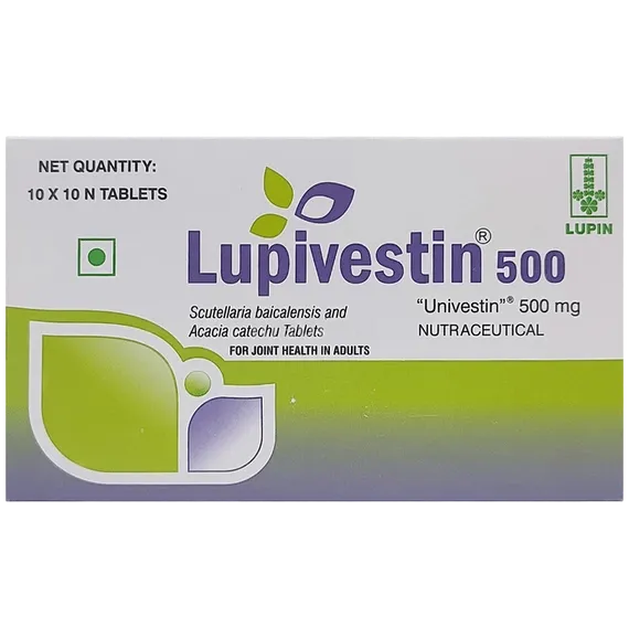 lupivestin 500mg tablet 10's